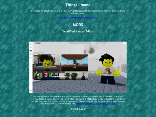 TIMMODS screenshot