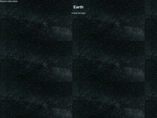 Earth screenshot