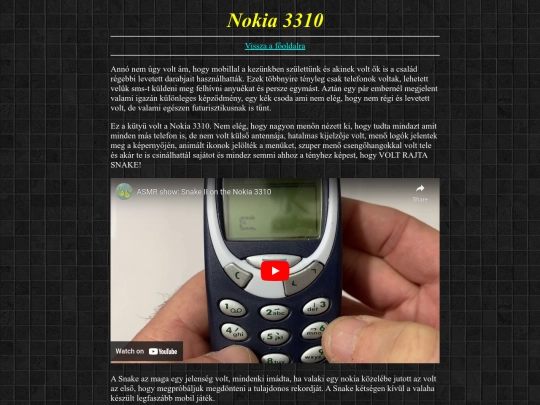 nokia3310 screenshot