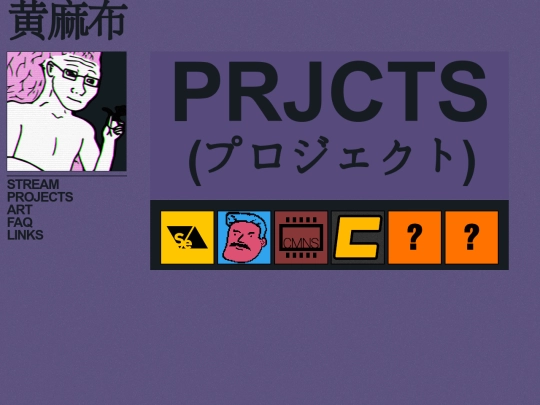 projects screenshot