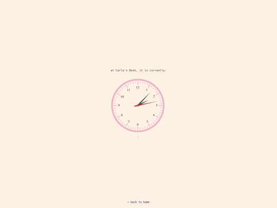 clock screenshot