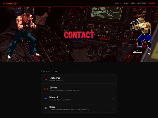 contact screenshot