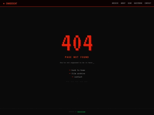 not_found screenshot
