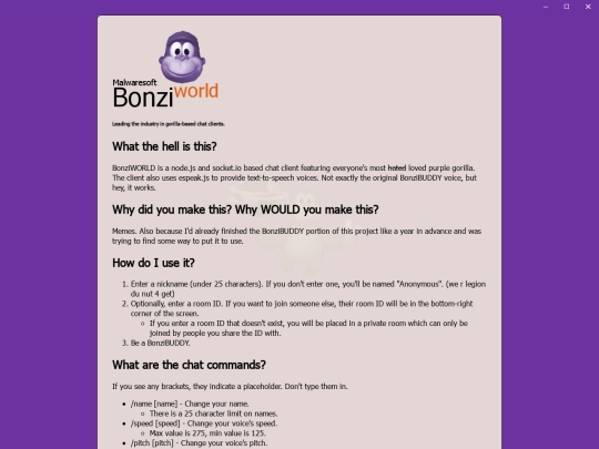 readme screenshot