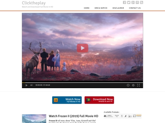 FrozenII screenshot