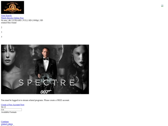 MoviesHD/Spectre2015 screenshot
