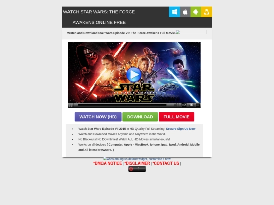 MoviesHD/StarWarsTheForceAwakens screenshot
