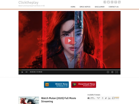 Mulan screenshot