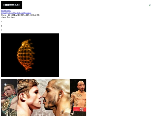 SportsTV/Boxing_CottovsCanelo screenshot