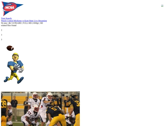 SportsTV/NCAAF_CentralMichiganvsKentState screenshot