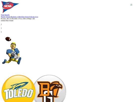 SportsTV/NCAAF_ToledovsBowlingGreen screenshot
