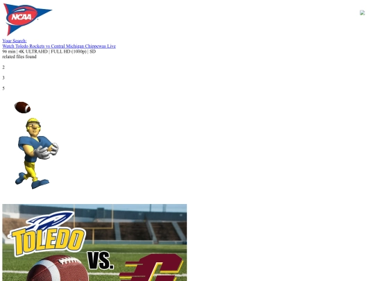 SportsTV/NCAAF_ToledovsCentralMichigan screenshot