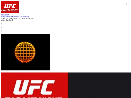 SportsTV/UFCFightNight78 screenshot