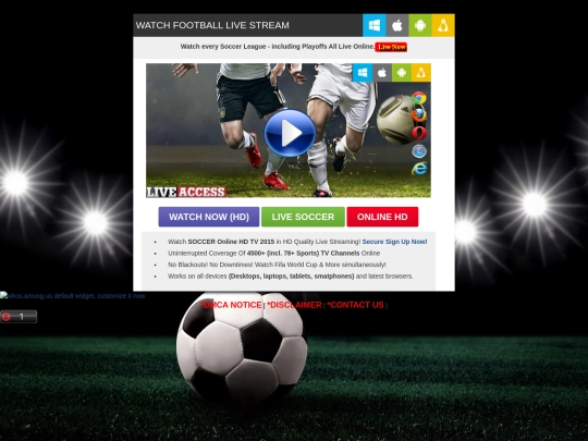 Sports_LiveSoccer/LiveStreamSoccer screenshot