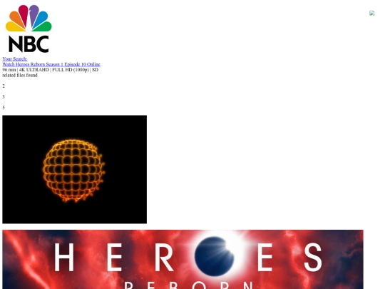 TVSeries/HeroesReborn0110 screenshot