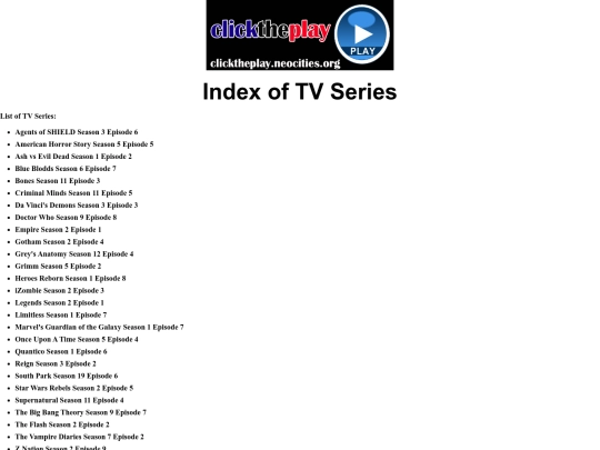 TVSeries screenshot