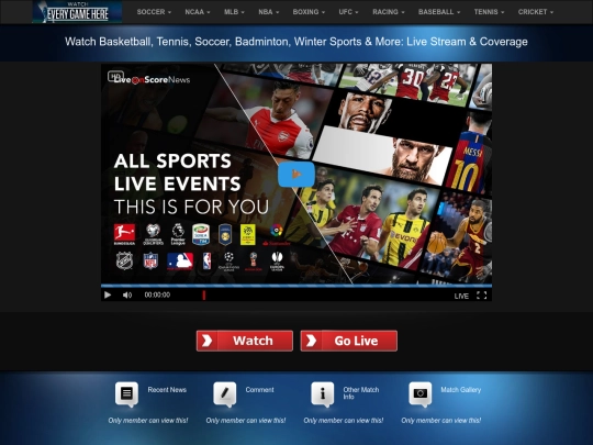 allsports screenshot