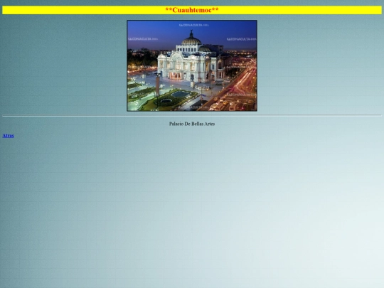 Delegaciones/html/Cuauhtemoc screenshot