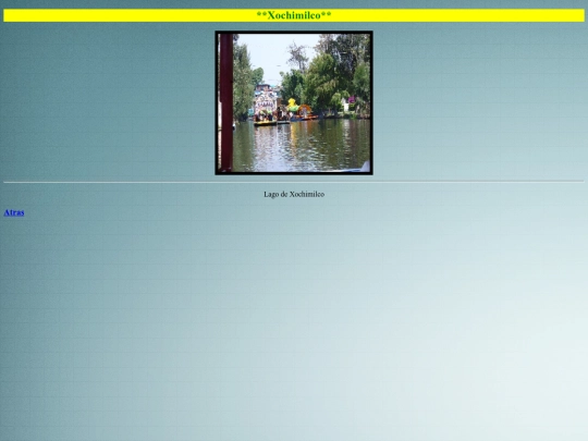 Delegaciones/html/Xochimilco screenshot
