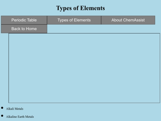 types screenshot