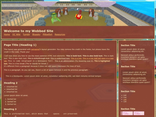 projects screenshot
