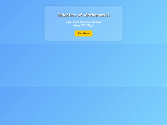 Didactics of Mathematics screenshot