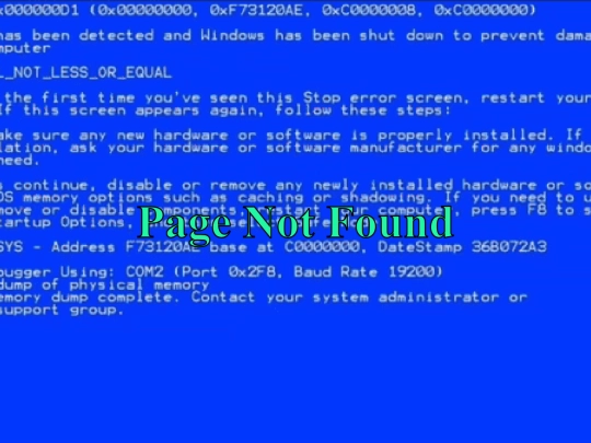 not_found screenshot