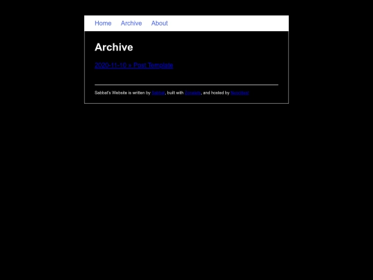 archive screenshot