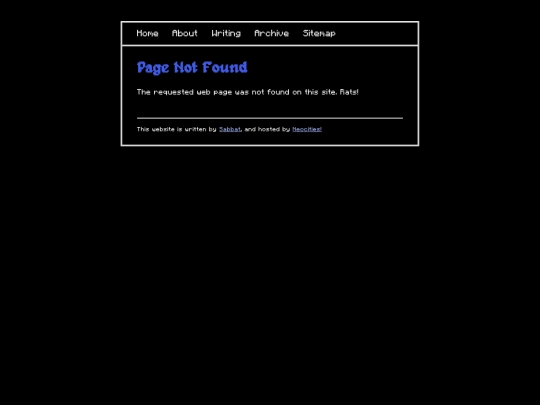 not_found screenshot