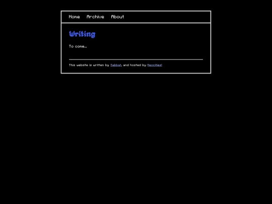 writing screenshot