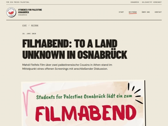 posts/filmabend-to-a-land-unknown-osnabrueck-20260618 screenshot