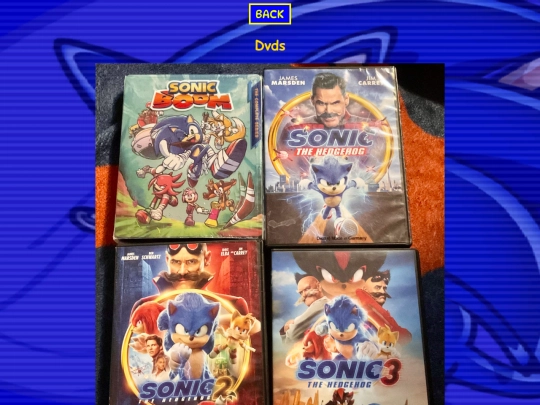 collection pages/dvds screenshot