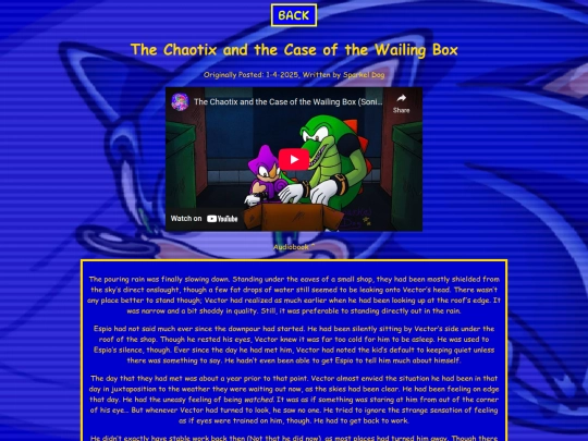 fanfictions/wailingbox screenshot