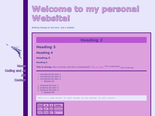 examplestuff screenshot