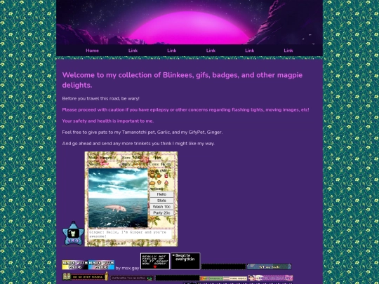 blinkeehoard screenshot