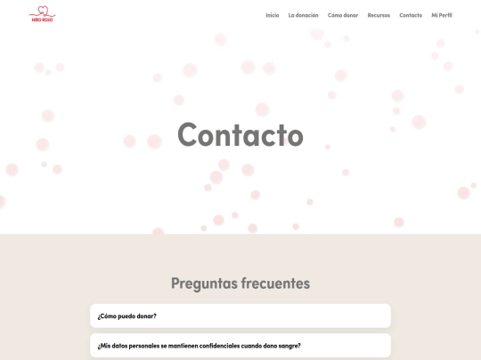 contacto screenshot