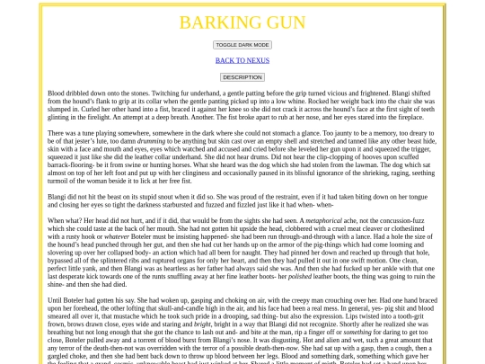 barkinggun screenshot