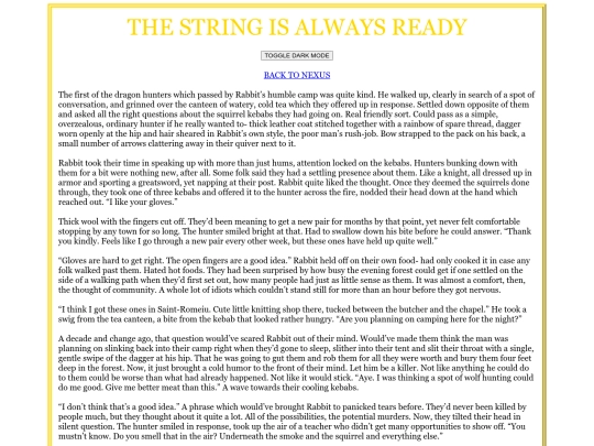 thestringisalwaysready screenshot