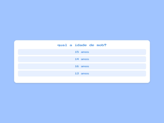 mobquiz screenshot