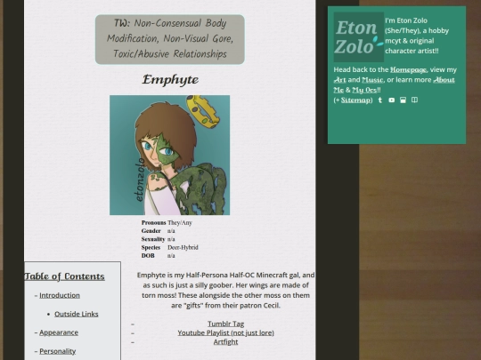emphyte screenshot