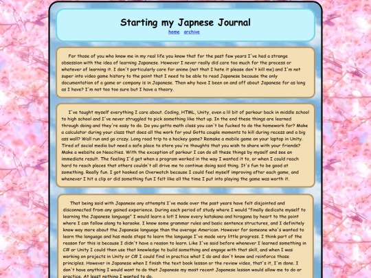 start-of-my-japanese-journal screenshot