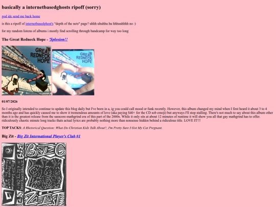 musicspam screenshot