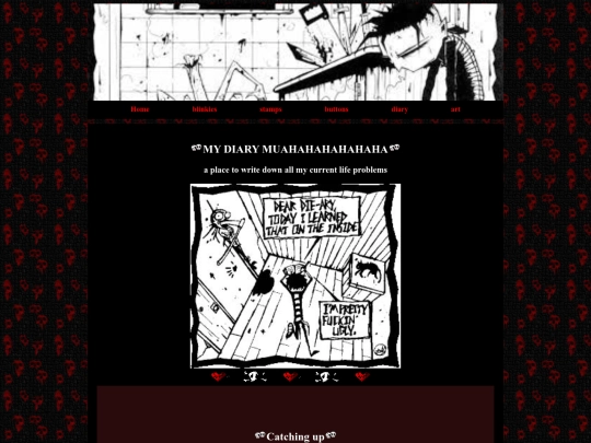 diary screenshot