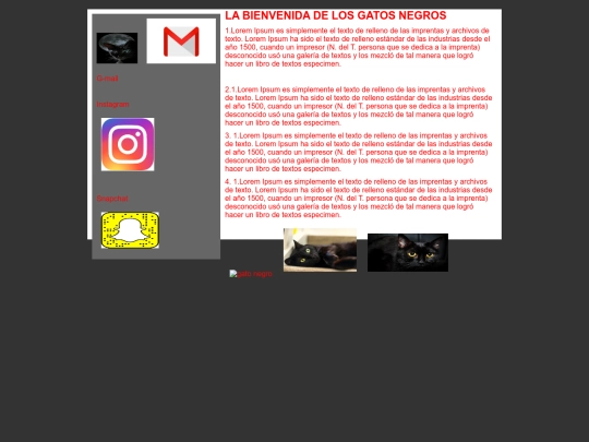 paguina web gatos/webgatos screenshot
