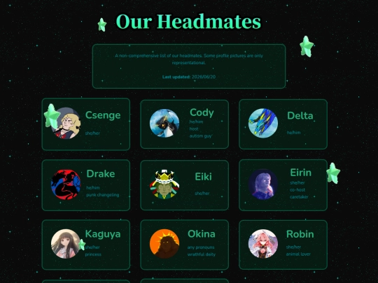 profiles screenshot