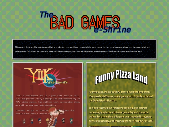 shrines/bad_games screenshot