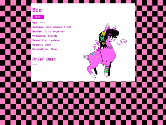 characters/bic screenshot