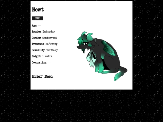 characters/newt screenshot