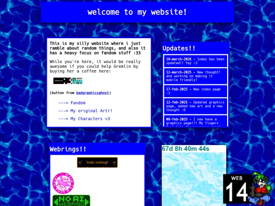 index screenshot