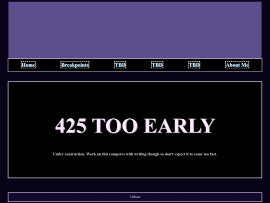 ErrorPages/425-Too-Early screenshot